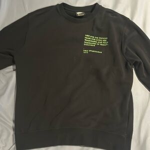 Nike Sportswear Double Swoosh French Terry Crew Sweatshirt.